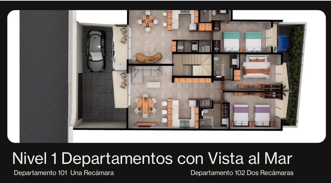 Apartamento em Lerma, Campeche, foto 5 de 7