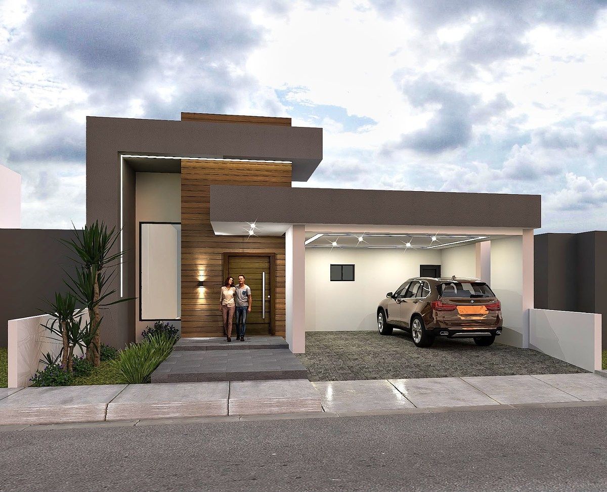 Residencia moderna de 1 planta en Altozano, foto 1 de 7
