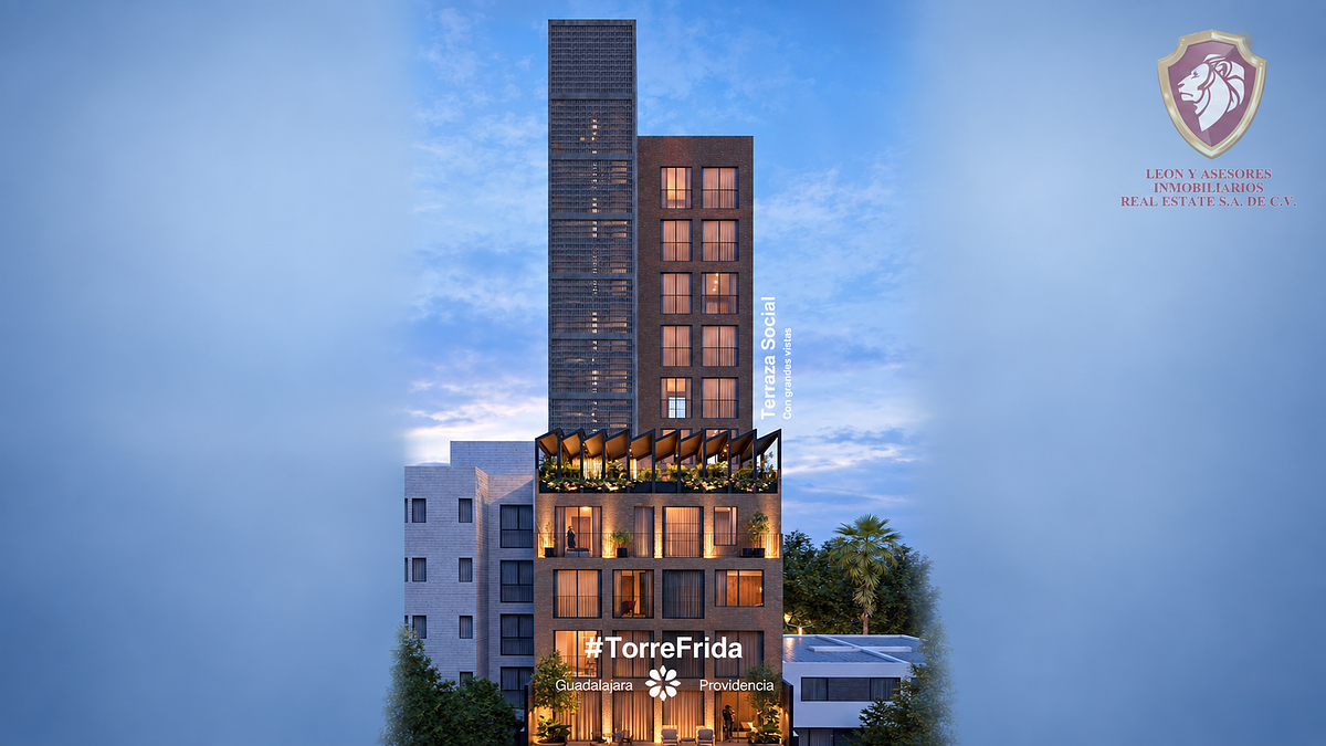 PRE VENTA DEPARTAMENTO BOUTIQUE TORRE FRIDA EN PROVIDENCIA EN GUADALAJARA. - foto 1