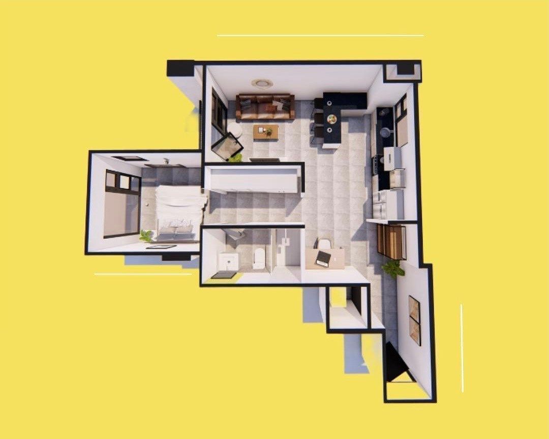 Apartamento amueblado en zona 4 - Miniatura 4