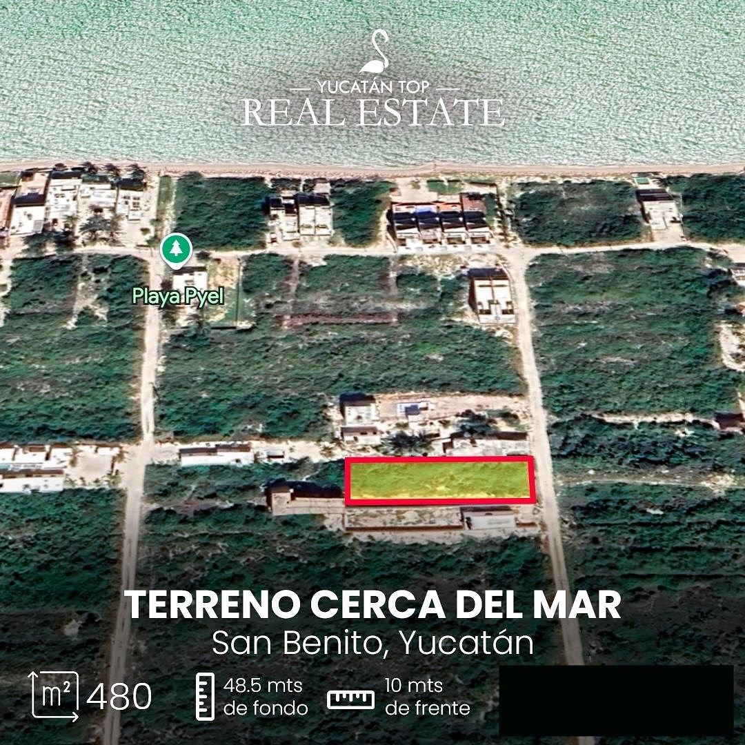 Terreno en San Benito a 150m del Mar | Precio Bajo Mercado y Listo para Escritur, foto 1 de 11