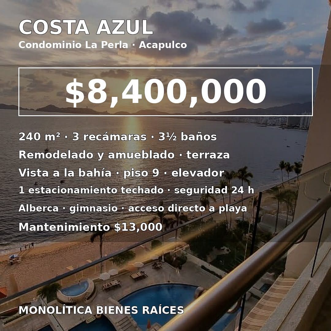 APARTAMENTO DE LUXO EM ACAPULCO, foto 1 de 9