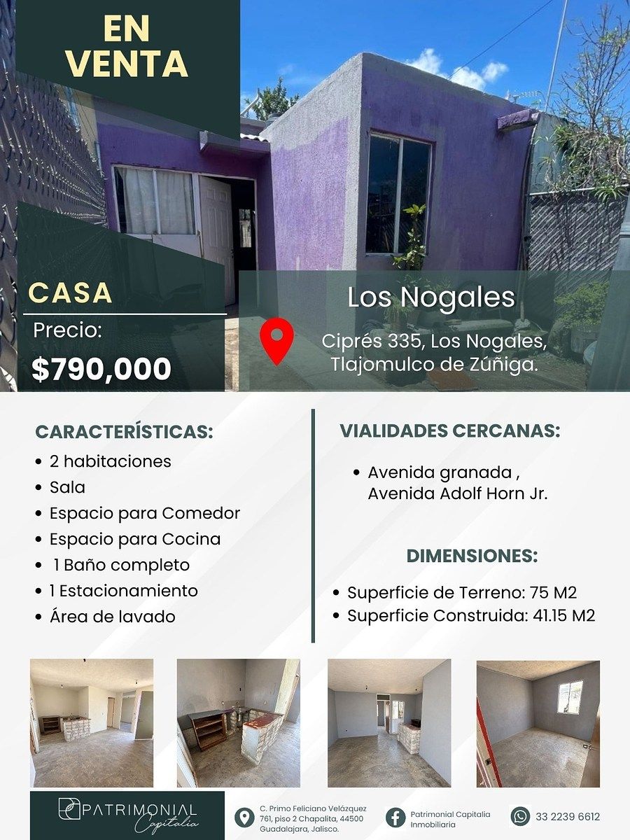 Casa em Rinconada de Los Nogales I y II, Tlajomulco de Zúñiga, foto 2 de 2