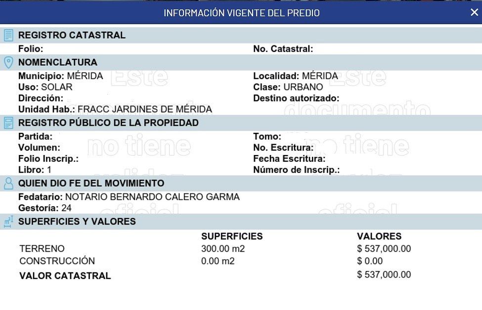 Lote em Los Pinos, Mérida, foto 4 de 7
