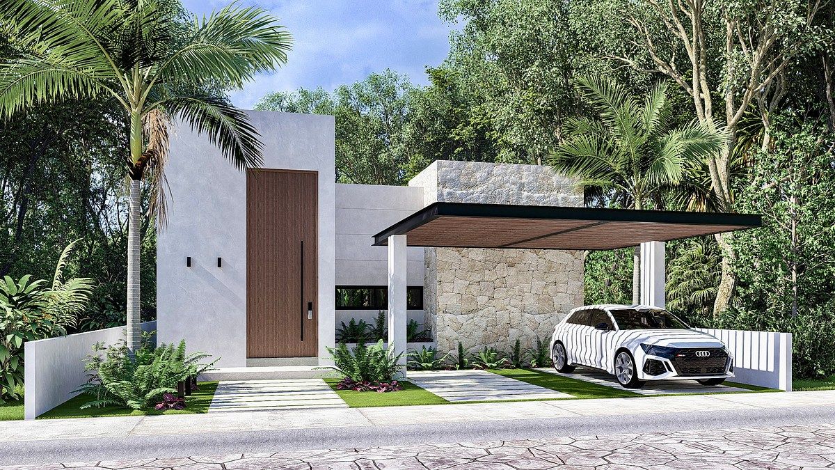 Villa en Akumal, Tulum, foto 2 de 22
