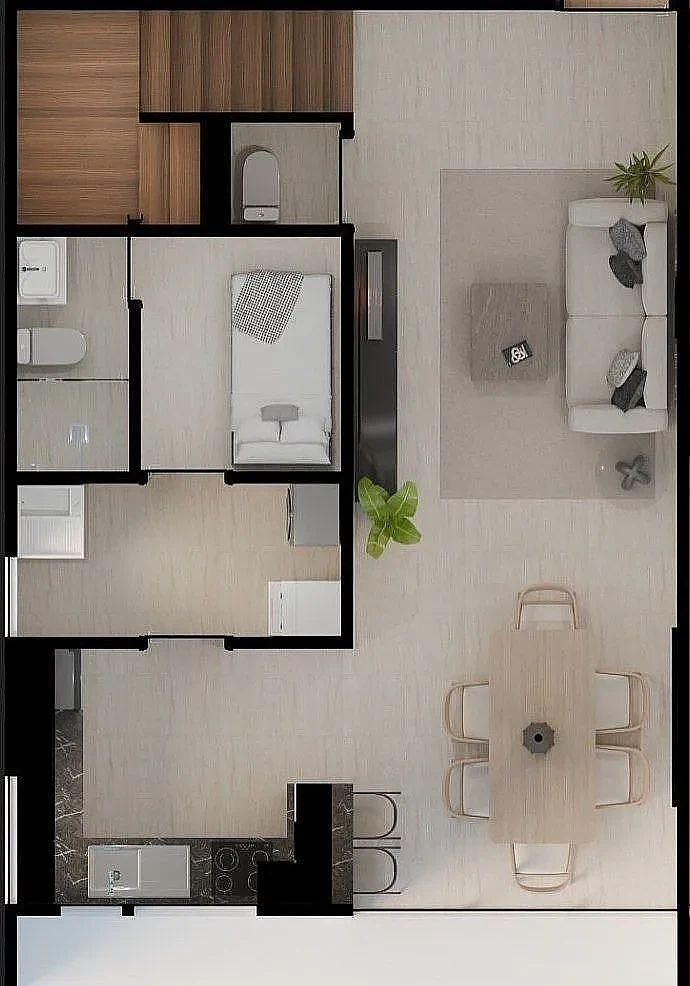 Apartment in Lomas del Río, Naucalpan de Juárez, photo 9 of 12