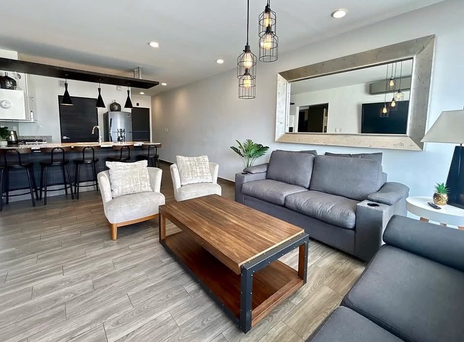 Apartamento mobiliado para alugar, Etherea, Zona San Jerônimo.-$35,500 pesos, foto 1 de 12