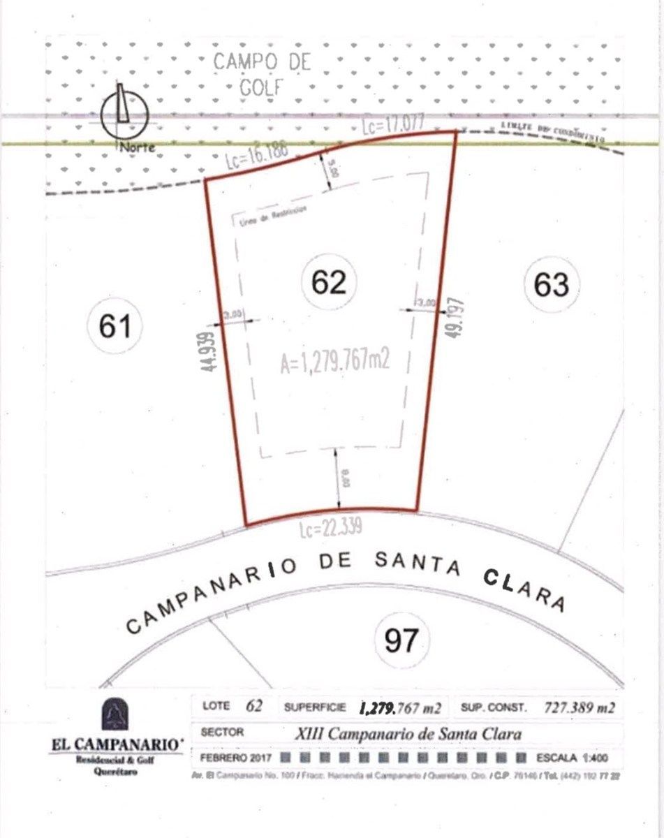 Terreno premium en Campanario ubicado junto al campo de Golf - foto 3