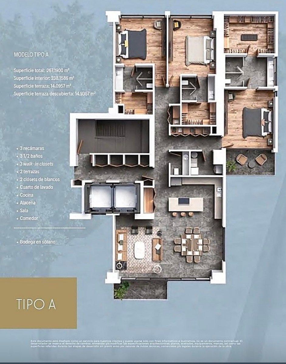 Apartamento em Condominio Puerta Plata, Zapopan, foto 8 de 9