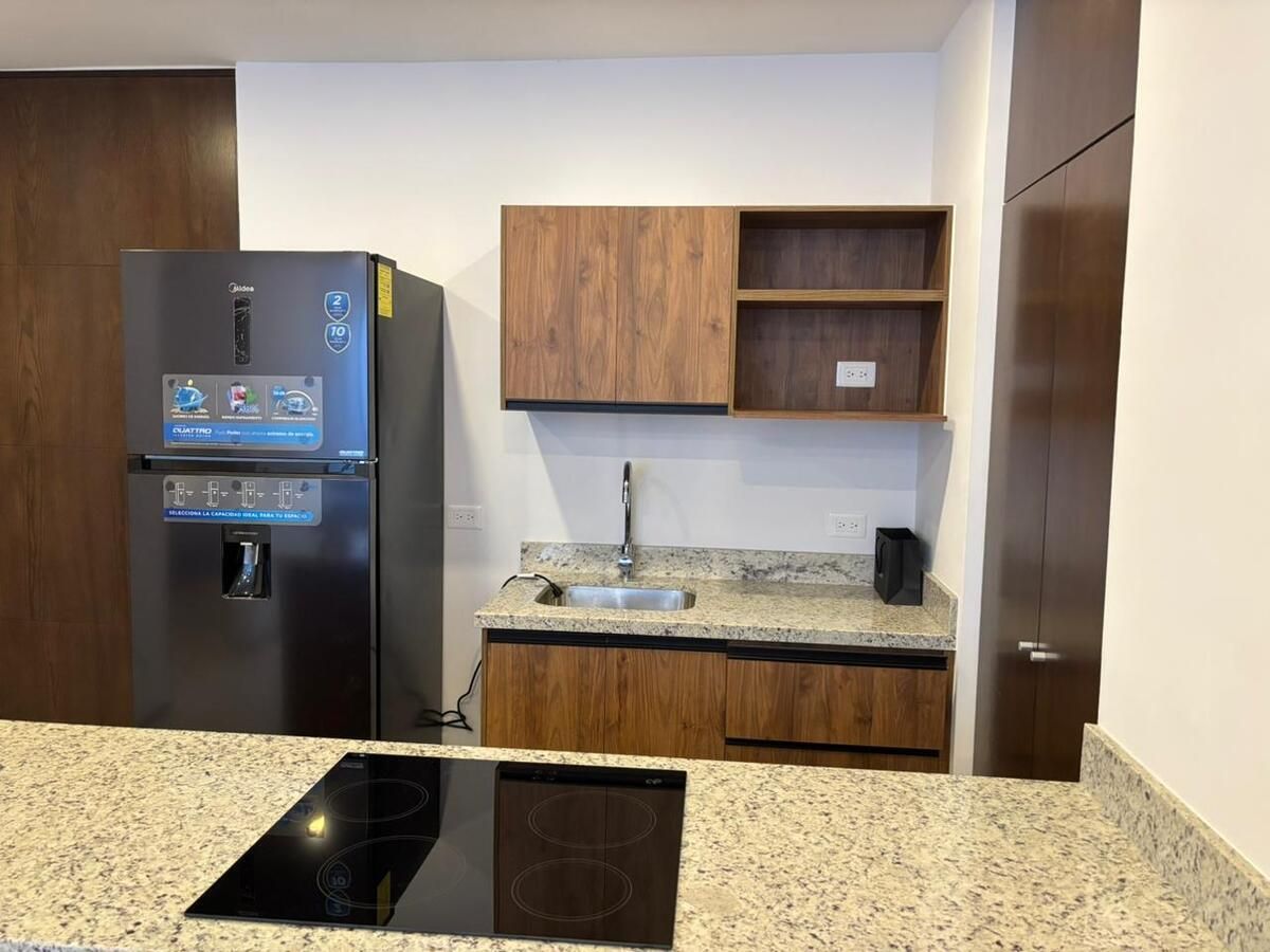 Departamento en planta baja amueblado en Venta, norte de Mérida Temozón norte. - foto 2