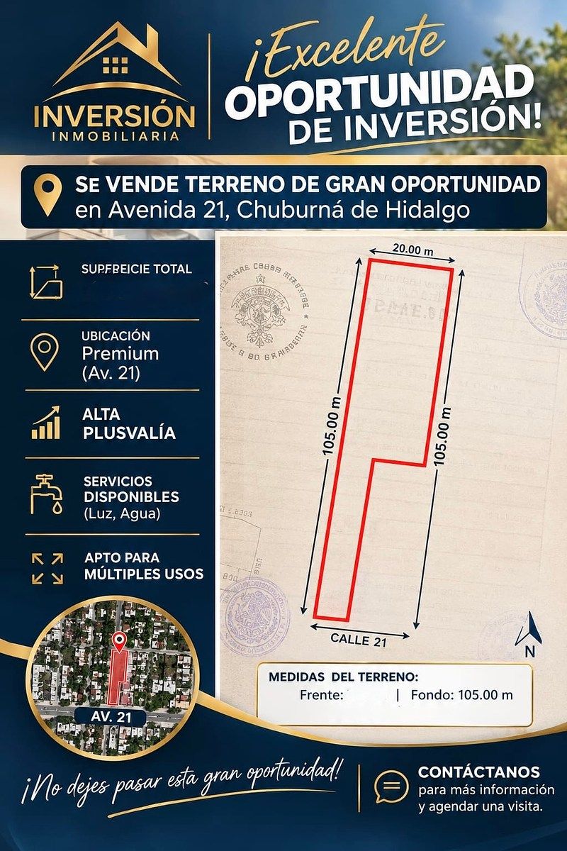TERRENO À VENDA PARA DESENVOLVIMENTO LOCALIZADO NA AVENIDA 21, foto 1 de 1