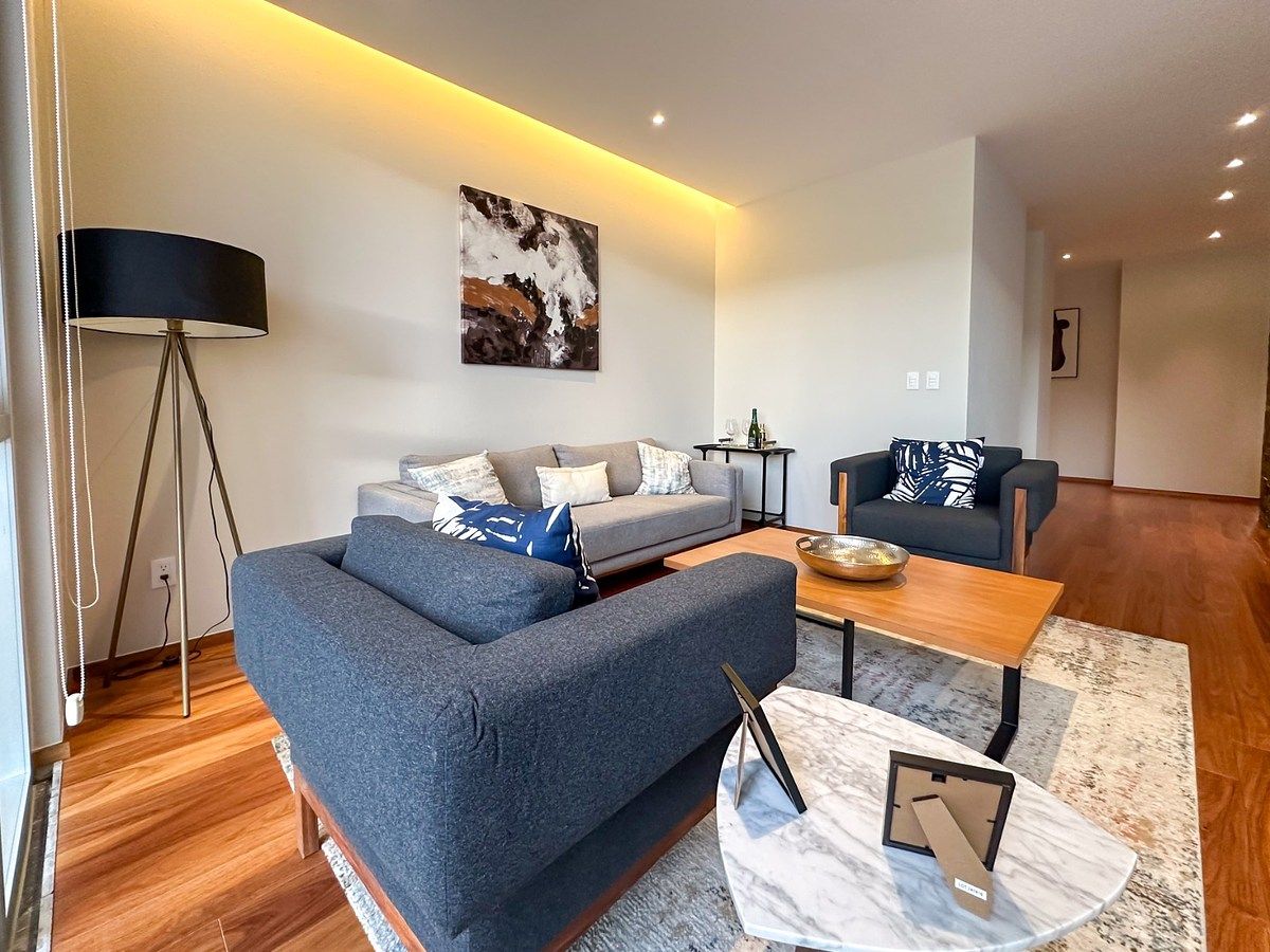 Apartamento em Lomas del Pedregal Framboyanes, Tlalpan, foto 4 de 14