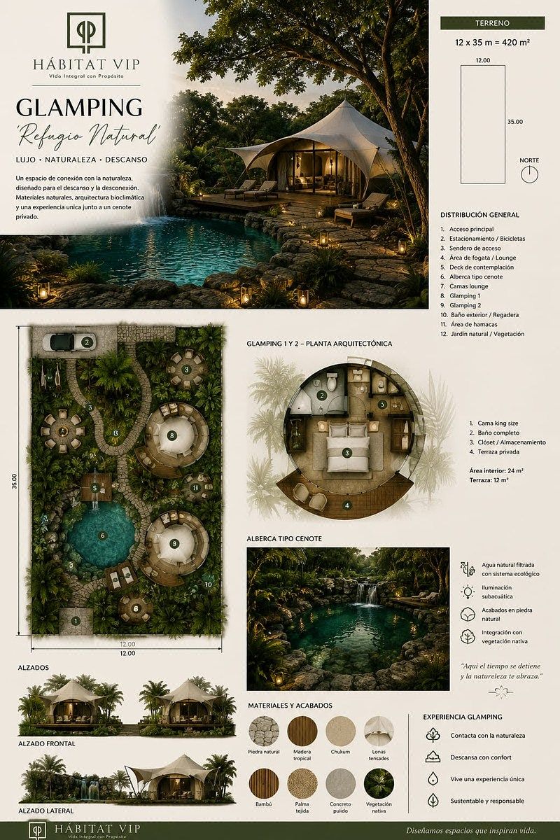INVESTA EM UMA BIOCONSTRUÇÃO DO TIPO GLAMPING ✨, foto 1 de 6