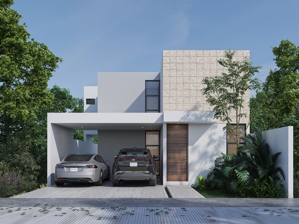 Casa en Venta en Mérida Modelo C-146 en Privada Gran Bosco, Conkal