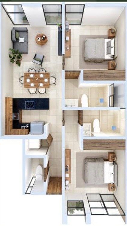 Apartamento em Santa Gertrudis Copo, Mérida, foto 10 de 10