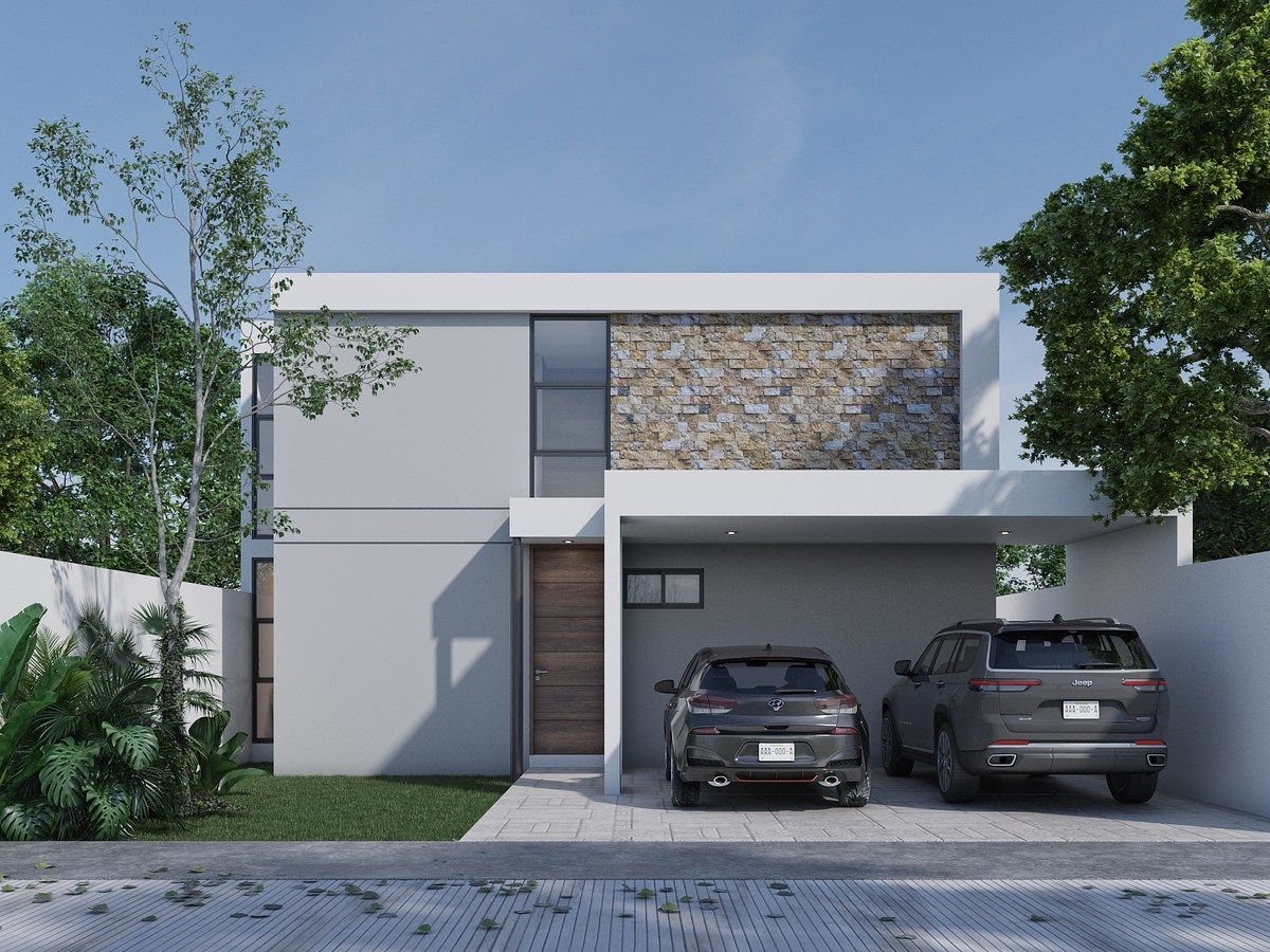 Casa en Venta en Mérida Modelo E-142 en Privada Gran Bosco, Conkal