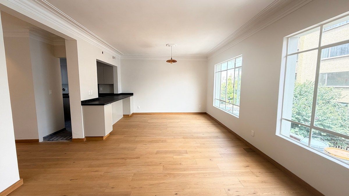 Departamento Roma Sur en renta 120m2 3R + 2B + Cuarto de servicio, foto 1 de 31
