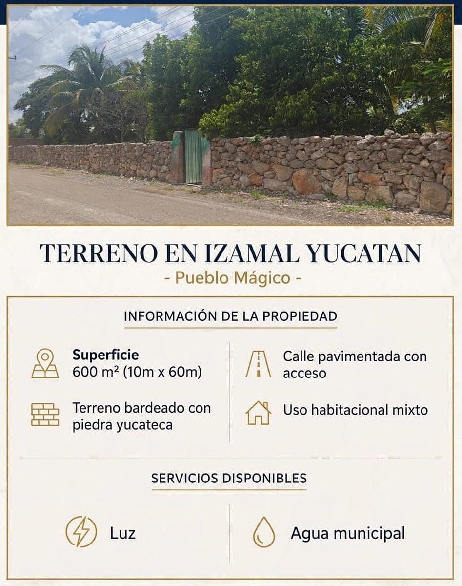 Izamal, Terreno en venta $650,000 Pesos, foto 1 de 7