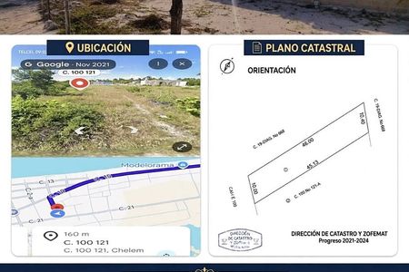 CHELEM.- OPPORTUNITY Magnificent land of 10 x 46 Sup 432 M2