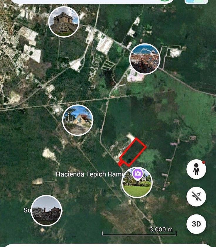 Terreno de 53 Ha Sobre Carretera Teya-peto