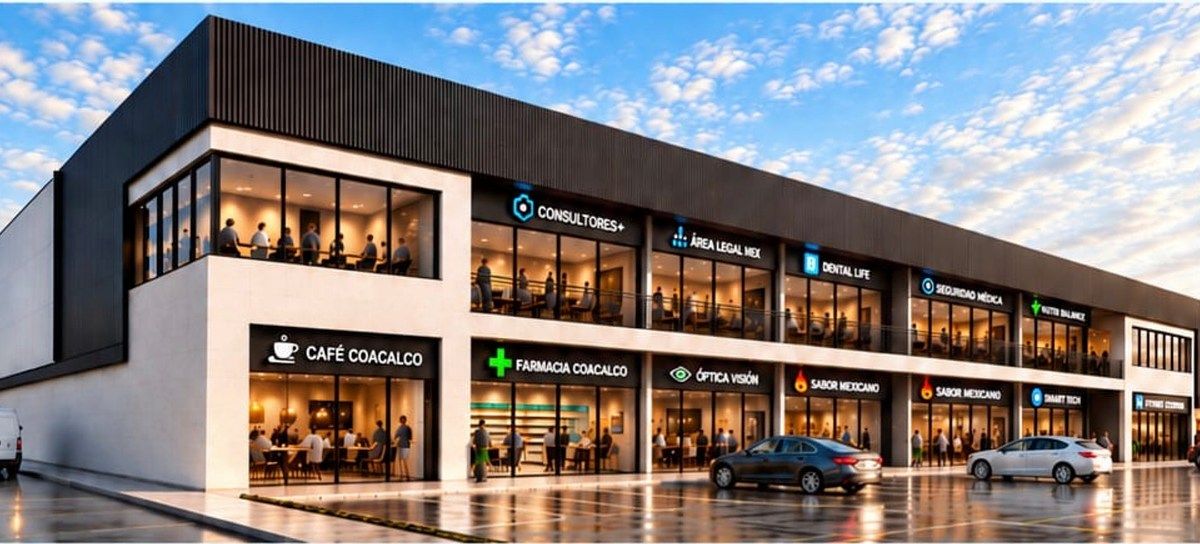 For Rent: Completely New Commercial Building of 2,000 m² in Coacalco., photo 1 of 5