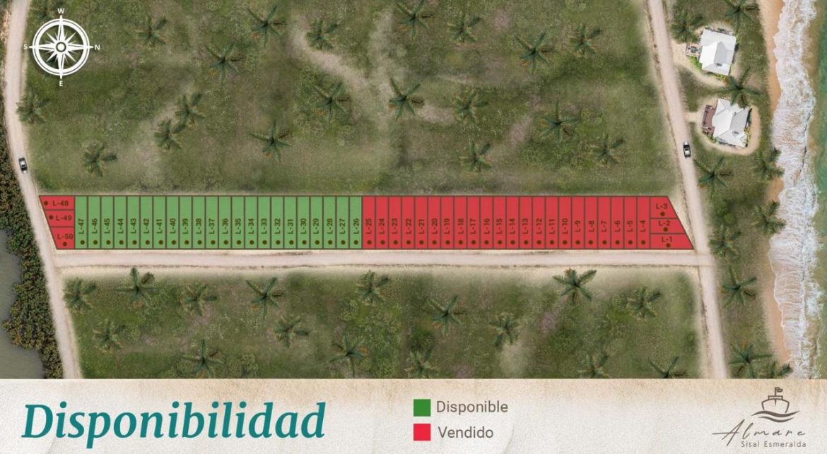 Lote em Sisal, Hunucmá, foto 4 de 4