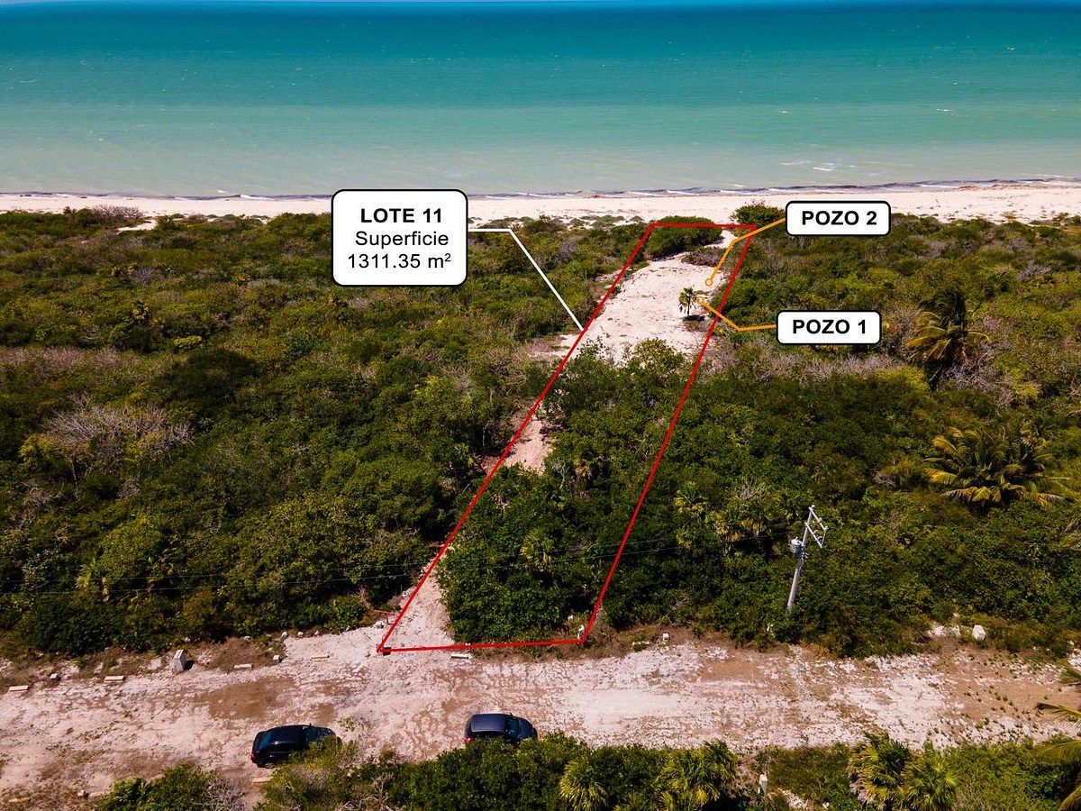 🌴 VENTA - TERRENO FRENTE AL MAR EN PRIVADA MARAMAR - SISAL🌊 💰 $6,580,000 MXN, foto 1 de 8