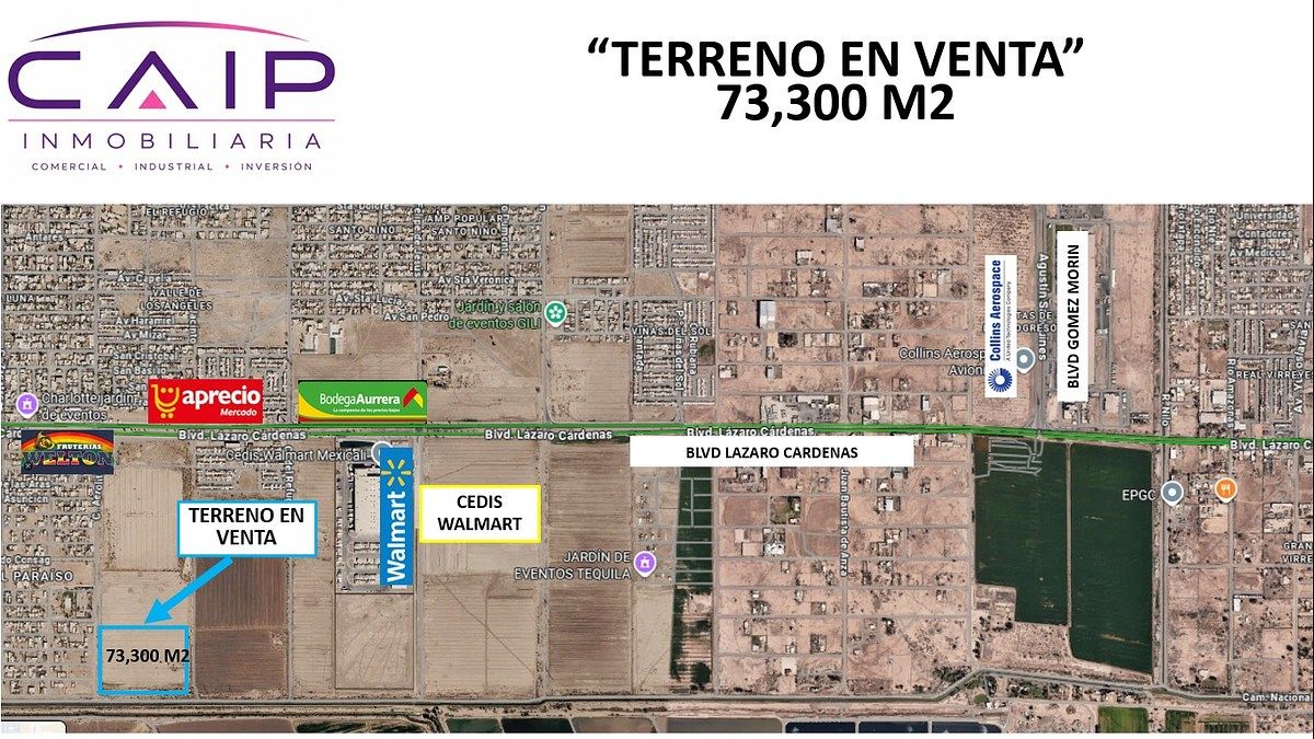 Terreno industrial en El Refugio, Mexicali, foto 2 de 3