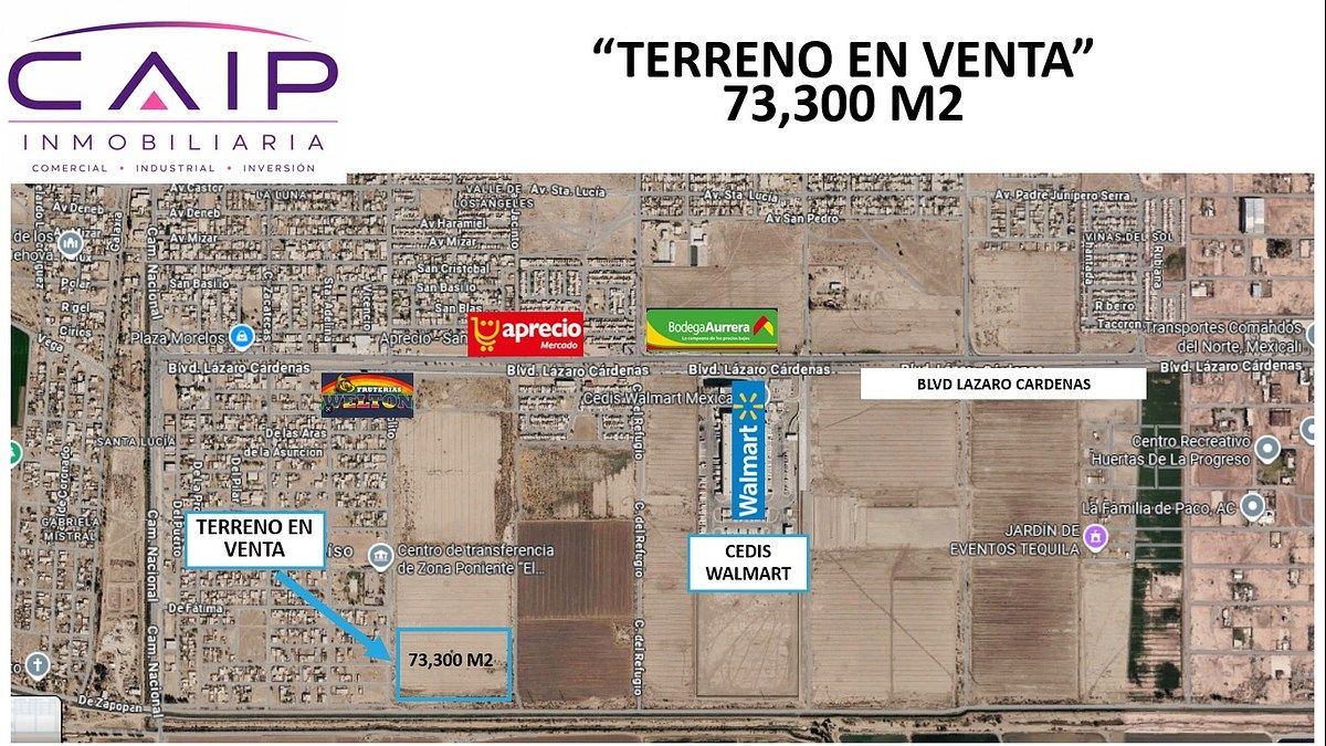 Terreno industrial en El Refugio, Mexicali, foto 3 de 3