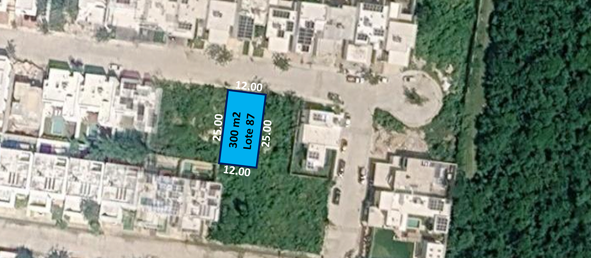 Terreno de 300 m2 (Lote 87) en la Privada Residencial Tamora en Conkal Yucatán