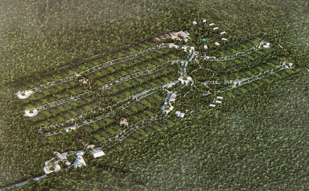 Terreno residencial urbanizado en Cenote Ulum, Valladolid, Yucatán - foto 1