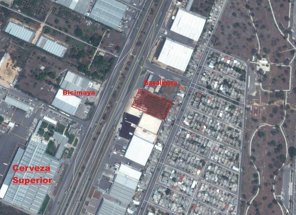 Renta terreno de 4,500 m² sobre Periférico Poniente Mérida, frente a Bicimaya, foto 1 de 2
