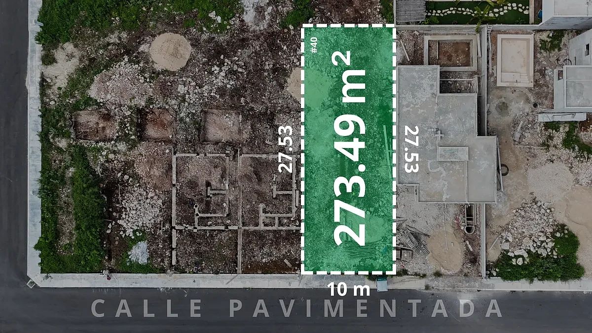 Lote residencial en venta en Espiga Dzitya, foto 1 de 2