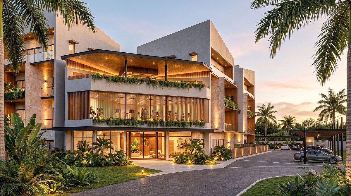 Apartamento en venta de 1-2 habitaciones en Las Canas, Cap Cana, foto 1 de 8