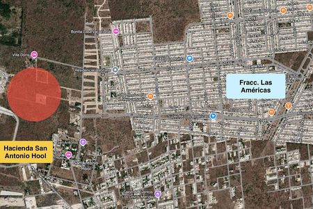 1.5 HECTARE LAND SAN ANTONIO HOOL MÉRIDA NEXT TO FRACC LAS AMERICAS