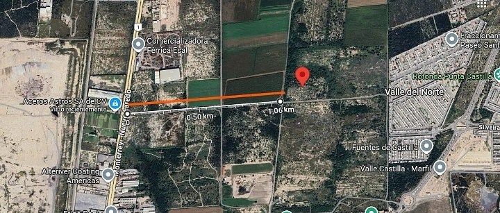 RENTA DE TERRENO (15 HAS) INDUSTRIAL EN ZONA ESTRATÉGICA EN SALINAS VICTORIA NL, foto 1 de 10
