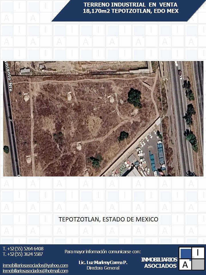 Terra industrial em Tepotzotlán, Tepotzotlán, foto 4 de 4
