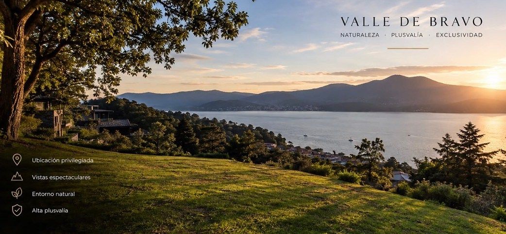 Terreno à Venda em Valle de Bravo | Vistas Espectaculares para o Lago, foto 1 de 3