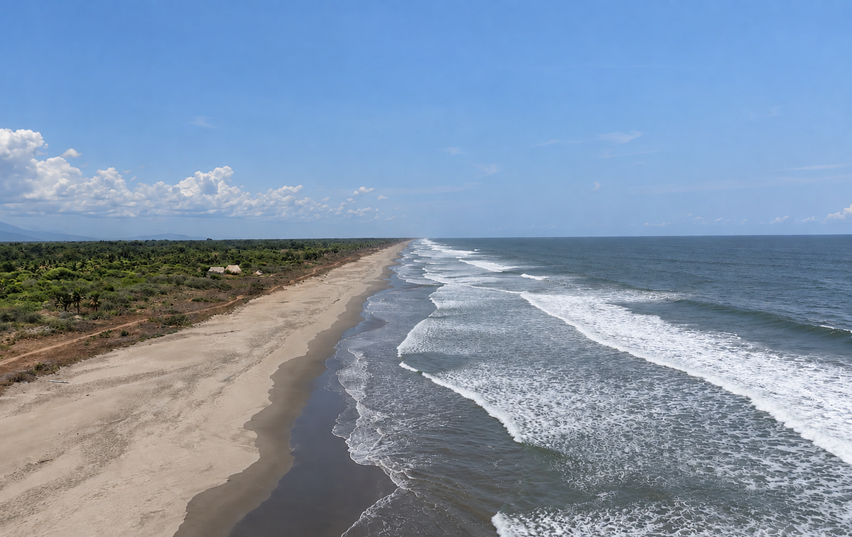 TERRENOS PARA INVESTIMENTO À VENDA AO LADO DE BOCA DEL CIELO, CHIAPAS 🌊, foto 1 de 10