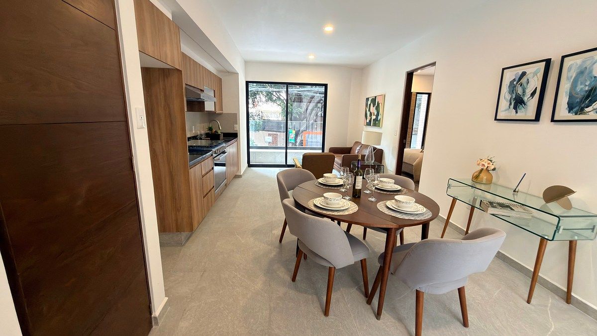 Departamento en venta con roof garden colonia zacahuizco, foto 1 de 9