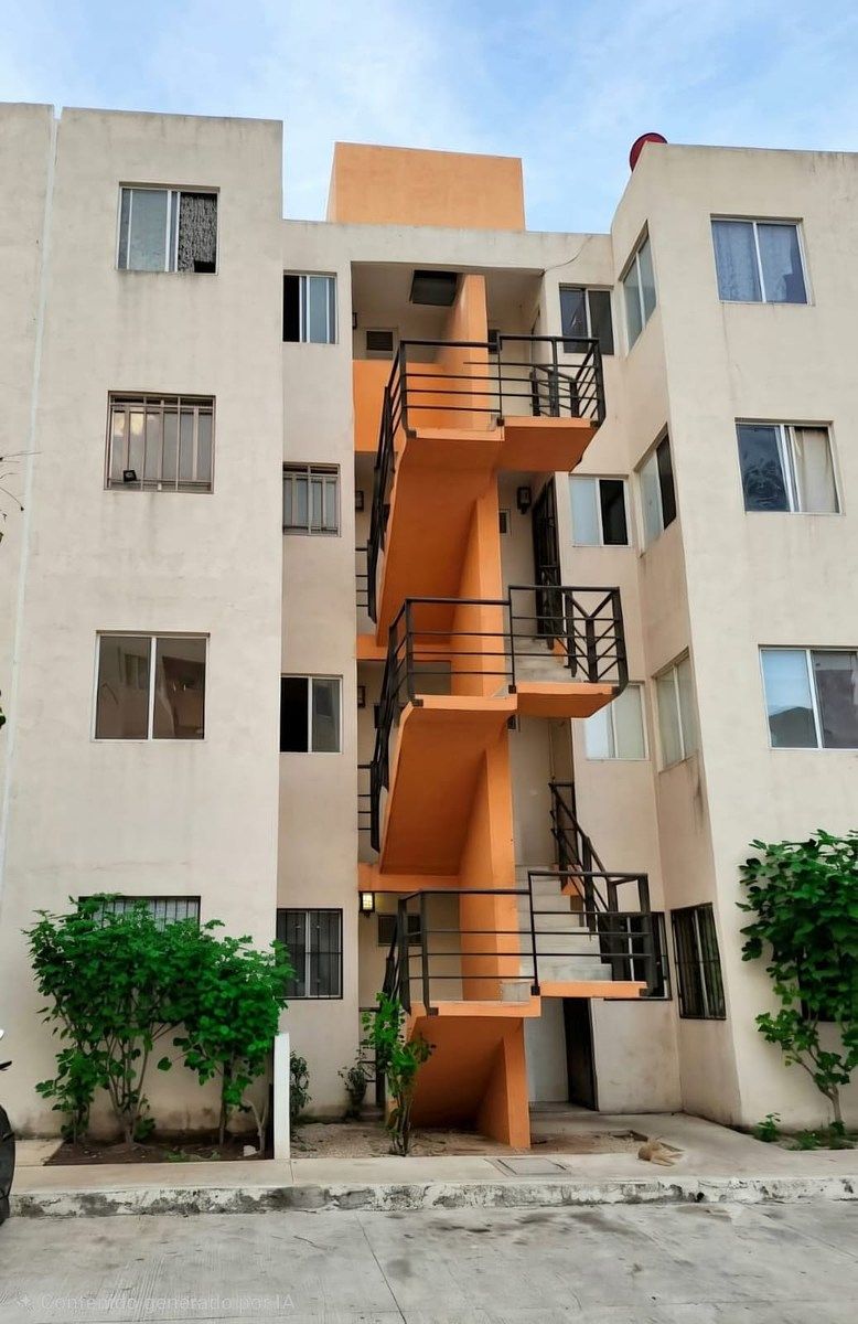 FOR SALE ECONOMIC APARTMENT WITH INFONAVIT, IN SUSTAINABLE SAN MARCOS, MERIDA - foto 1