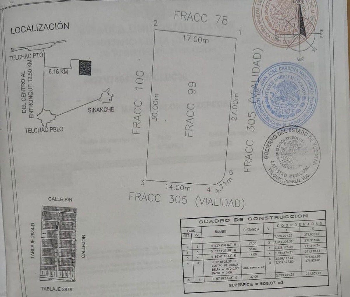 Lote em Pueblo Telchac, Telchac Pueblo, foto 2 de 2