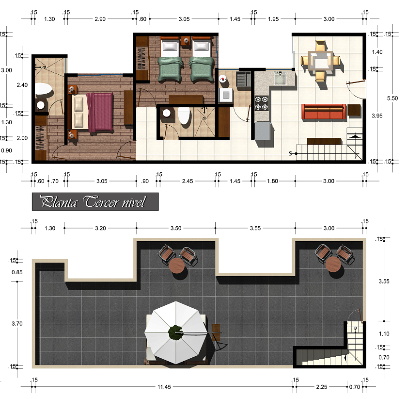 Department with Private Roof and 2 Parking Spaces in Portales Sur - foto 1