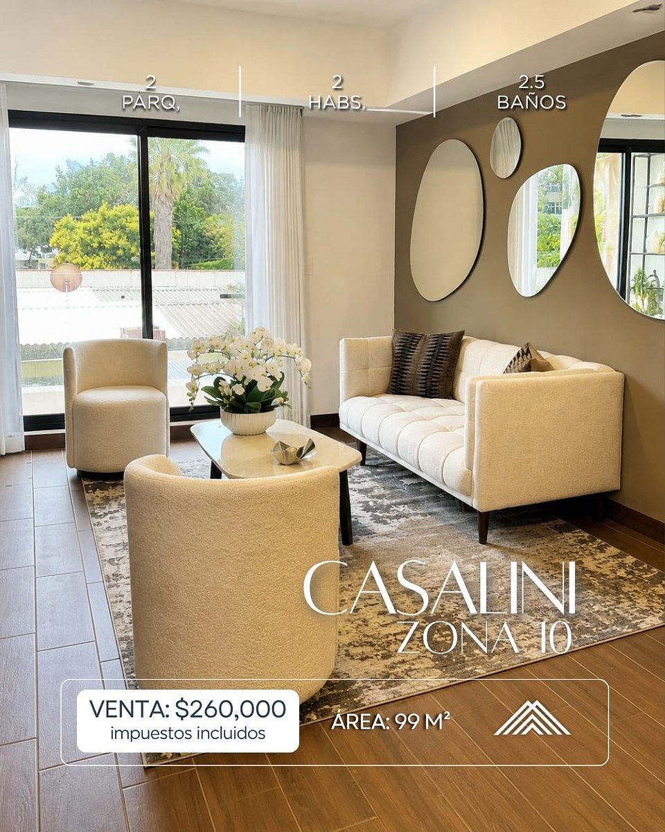Apartamento en venta – Casalini, Zona 10 - Image 1