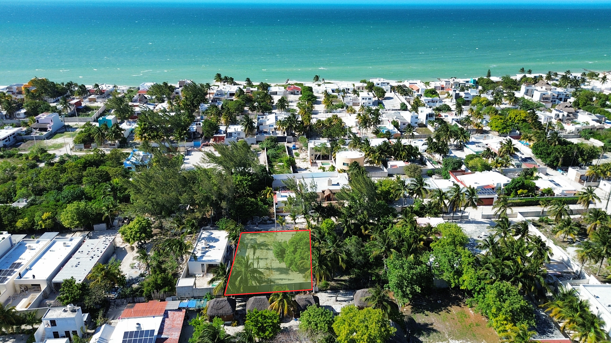 Land in Chelem, 250 meters from the sea - foto 1