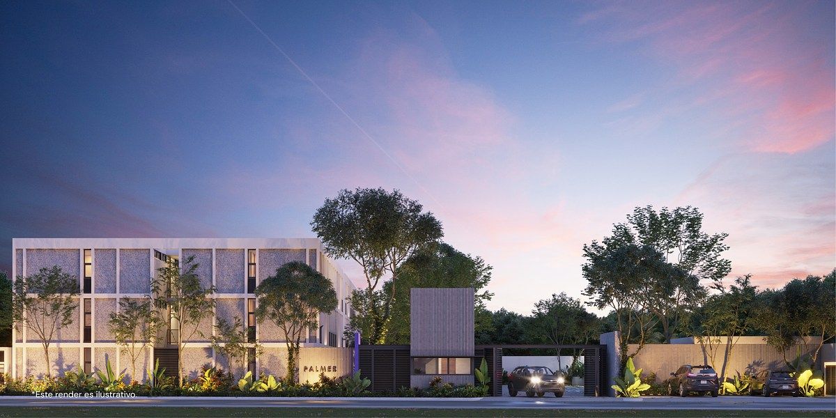 Apartments for sale in Temozón Norte, Palmer Living Club, 2027 - foto 3
