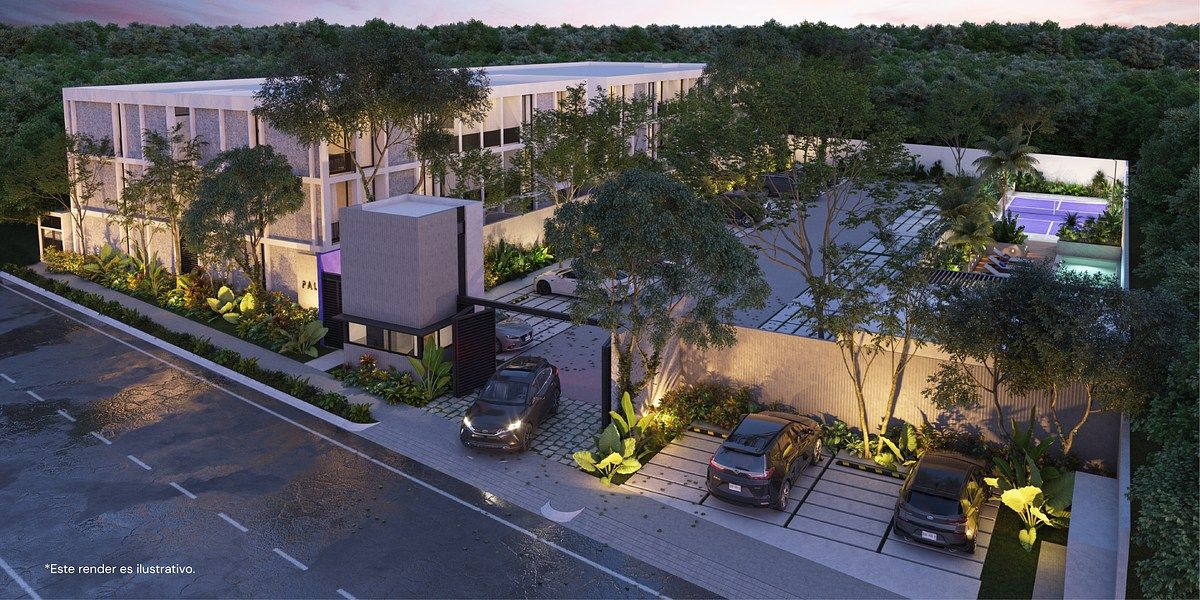 Apartments for sale in Temozón Norte, Palmer Living Club, 2027 - foto 4