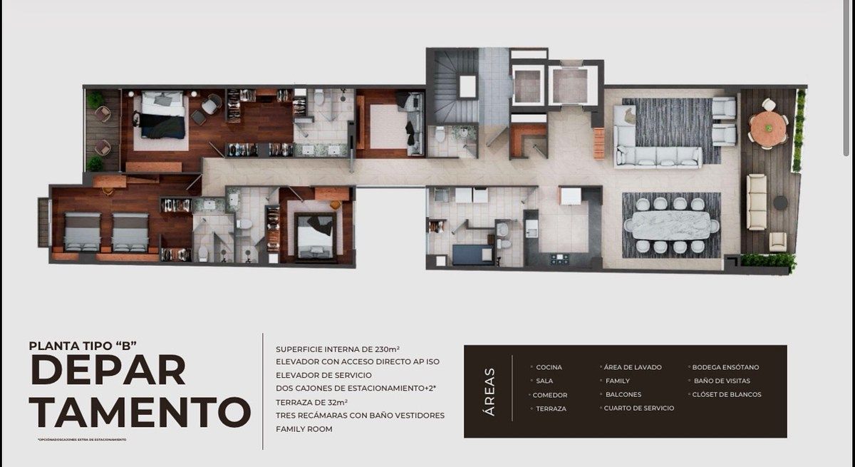 Departamento en Bosques de las Lomas, Cuajimalpa de Morelos, foto 4 de 13