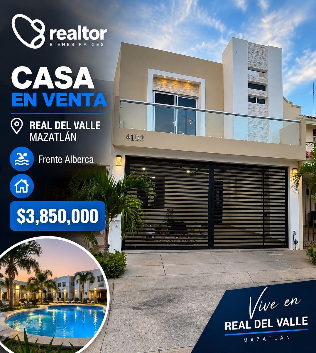 CASA EN VENTA EN MAZATLAN, SINALOA (REAL DEL VALLE) - foto 1