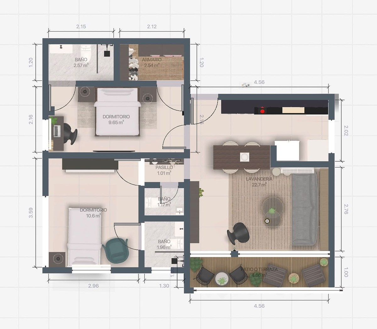 Apartamento en Urbanización Atlántida, Santo Domingo Centro (Distrito Nacional), foto 15 de 15